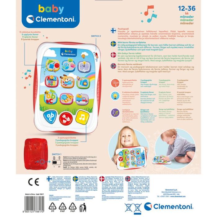 CLEMENTONI - CLEMENTONI My First Tablet (SE/NO/DK/FI)
