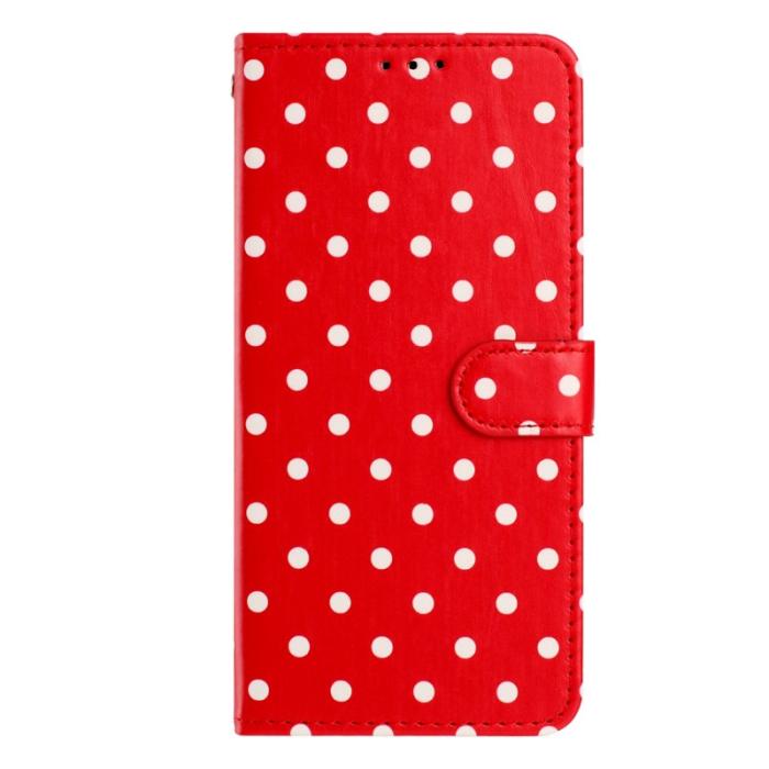 OEM - Plånboksfodral för Samsung Galaxy S26 Plus Konstläder Stativ - Röd