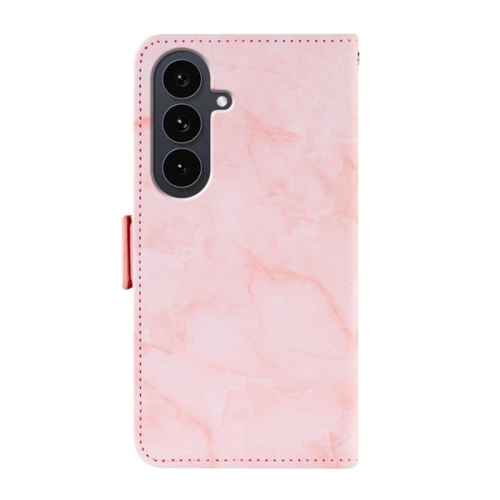 OEM - Plånboksfodral för Samsung Galaxy S26 Plus Konstläder Stativ - Rosa