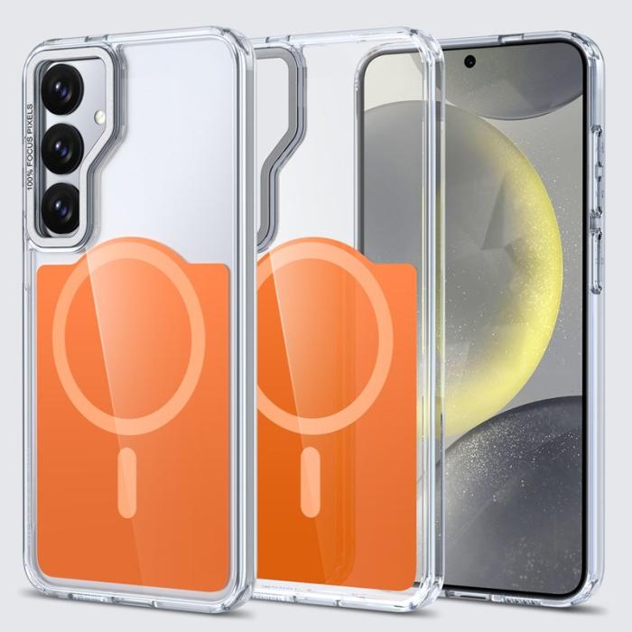 OEM - Mobilskal för Samsung Galaxy S26 Magnetiskt Shockproof TPU - Orange