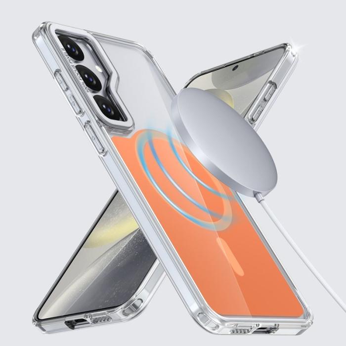 OEM - Mobilskal för Samsung Galaxy S26 Magnetiskt Shockproof TPU - Orange