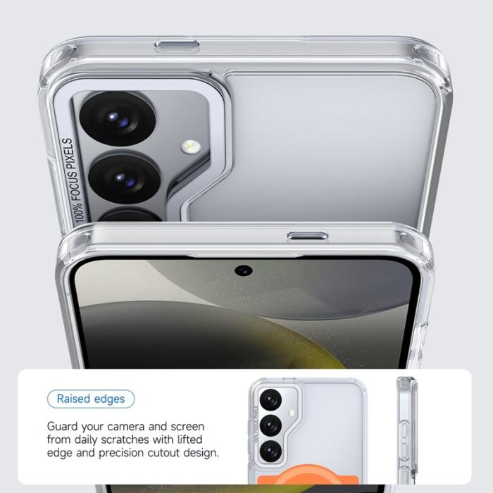 OEM - Mobilskal för Samsung Galaxy S26 Magnetiskt Shockproof TPU - Orange