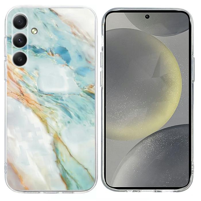 OEM - Mobilskal för Samsung Galaxy S26 Plus Mönstertryck Stöttålig TPU - Marmor