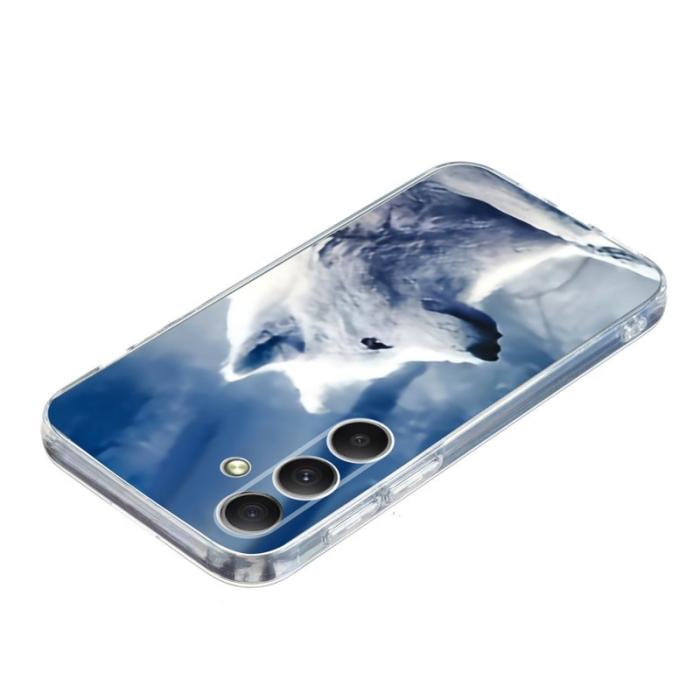 OEM - Mobilskal för Samsung Galaxy S26 Plus Mönstertryck Stöttålig TPU - Vit