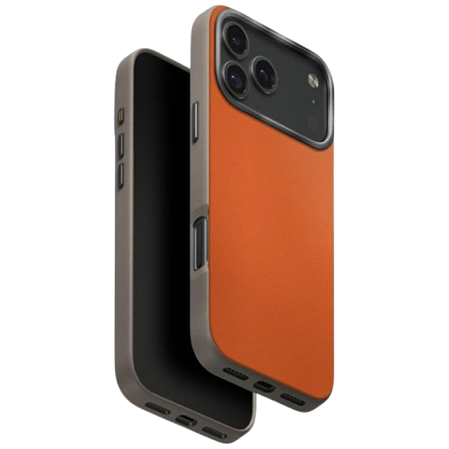 UNIQ iPhone 17 Pro Max Mobilskal MagSafe Lyden DS - Orange/Grå | 2353 | AlltMobil
