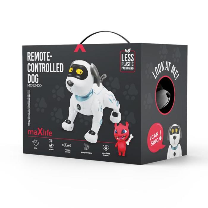 Maxlife - Maxlife Fjärrstyrd Hund MXRD-100 - Vit
