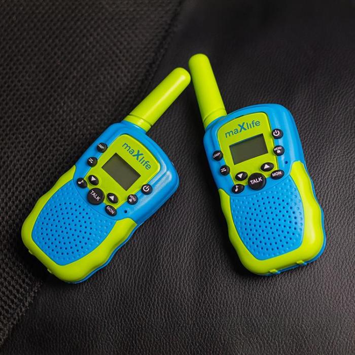 Maxlife - Maxlife Walkie-Talkie Set MXWT-200 - Grön/Blå