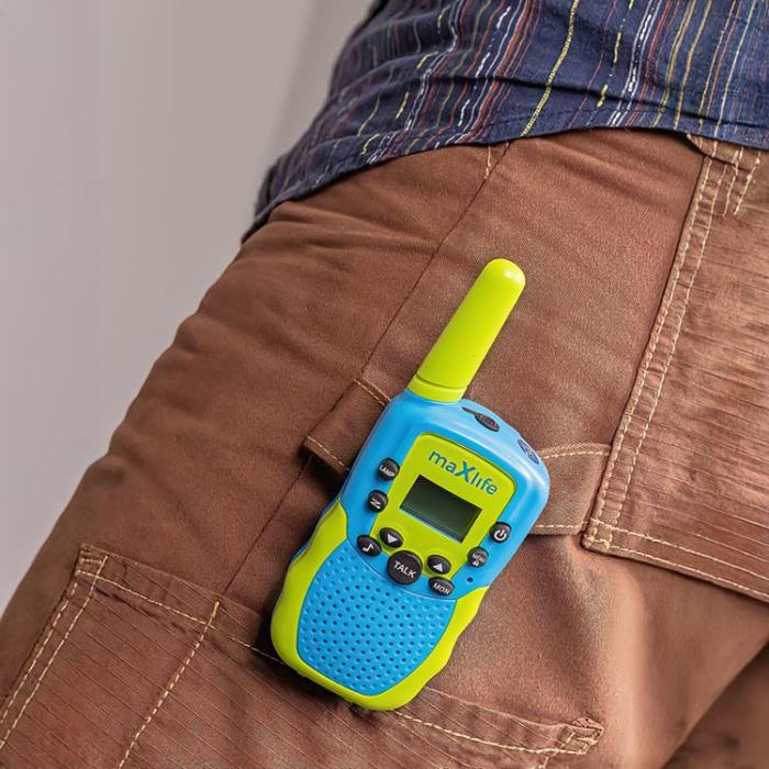 Maxlife - Maxlife Walkie-Talkie Set MXWT-200 - Grön/Blå