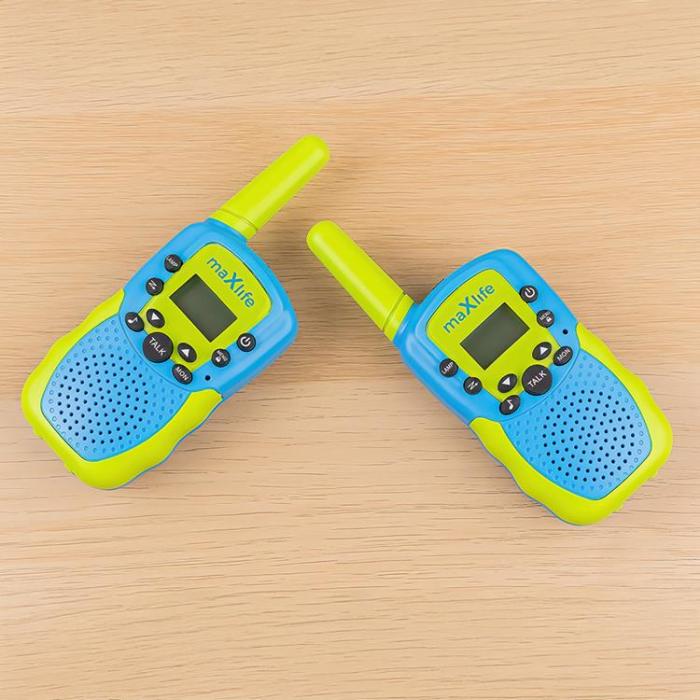 Maxlife - Maxlife Walkie-Talkie Set MXWT-200 - Grön/Blå