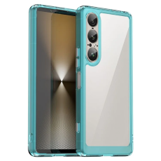 OEM - Sony Xperia 1 VII Mobilskal Acrylic TPU - Transparent Blå