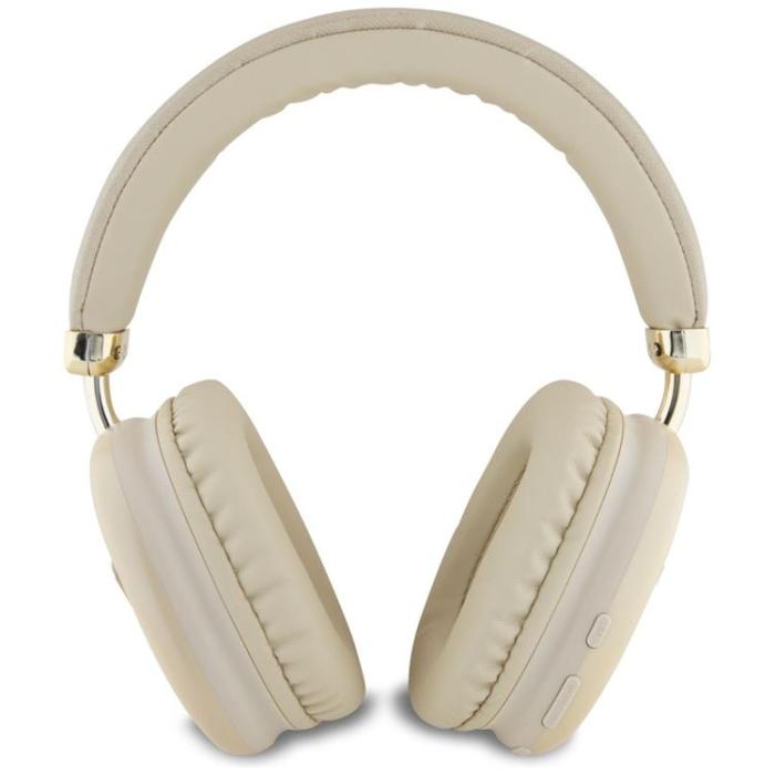 Guess - Guess Over-Ear Hörlurar Bluetooth 5.3 Metallic Triangle Logo - Guld
