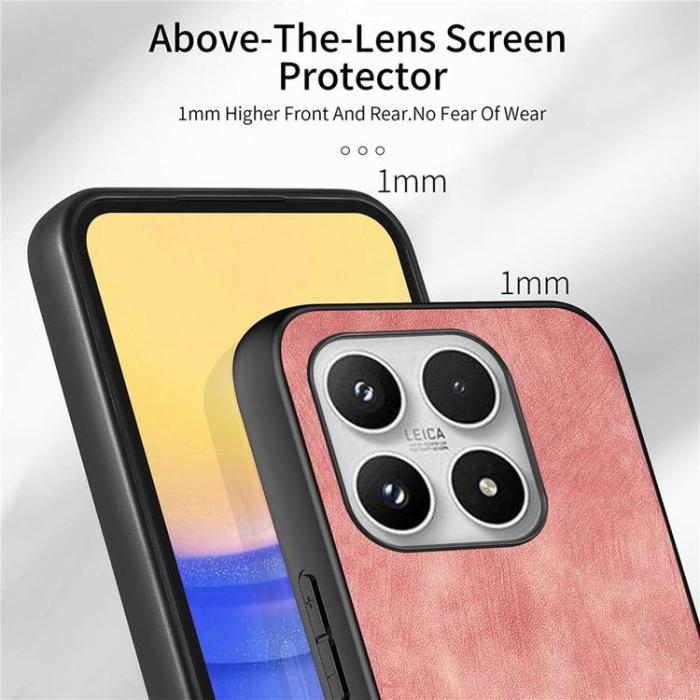 A-One Brand - Mobilskal för Xiaomi 17 Retro Läder Shockproof Slim