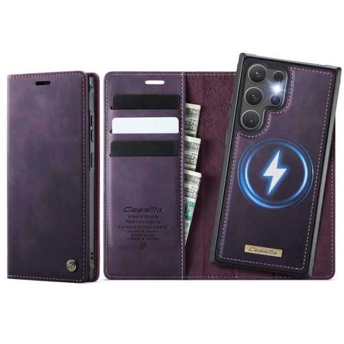 Caseme - CASEME C49 Fodral till Samsung Galaxy S25 Ultra MagSafe Lila