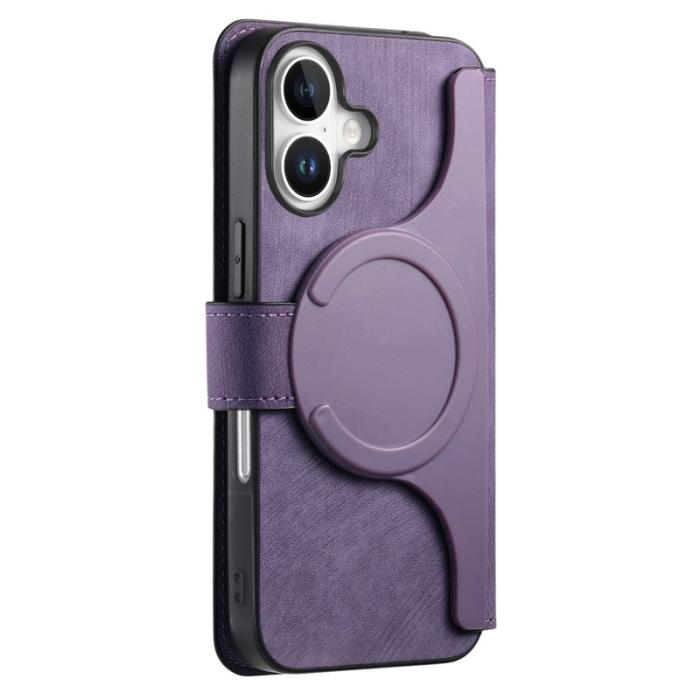 CASENEO - CASENEO iPhone 16 Plus Plånboksfodral Konstläder - Lila