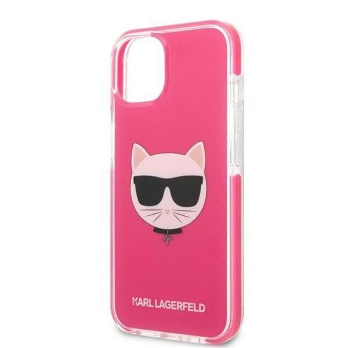 KARL LAGERFELD - Karl Lagerfeld iPhone 13 Mini Mobilskal Choupette Head