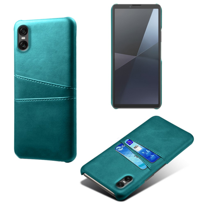 A-One Brand - Sony Xperia 10 VII Mobilskal med Dual Kortfack - Grön
