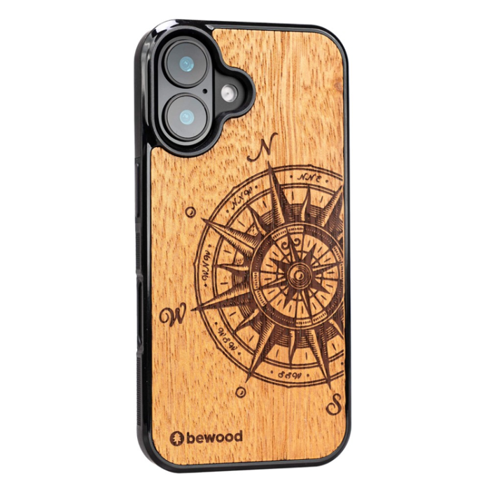 Bewood - Bewood iPhone 16 Mobilskal Traveler Merbau