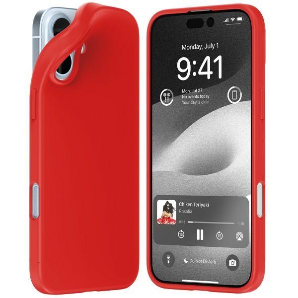 Mercury iPhone 16 Plus Mobilskal Soft - Röd | 2353 | AlltMobil