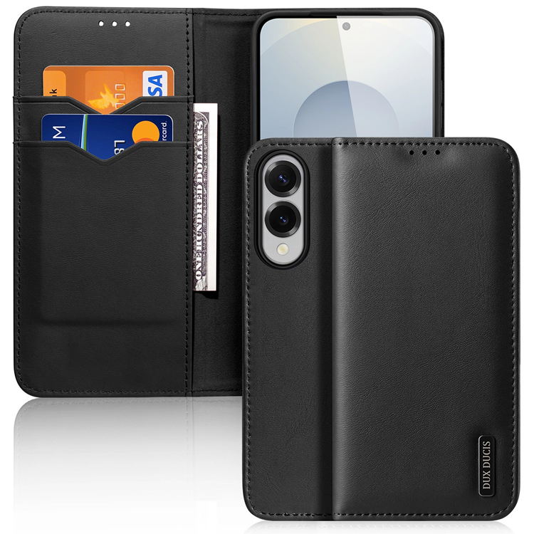 Dux Ducis Galaxy S25 Edge Plånboksfodral Äkta Läder Hivo | 2353 | AlltMobil