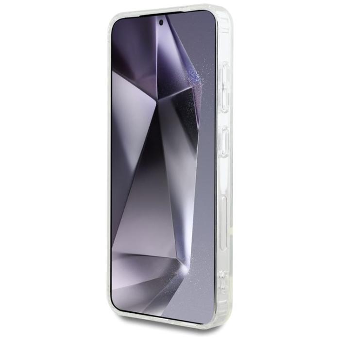 KARL LAGERFELD - Karl Lagerfeld Galaxy S25 Mobilskal Rhinestones Karl Head Logo - Transparent