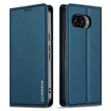 LC.imeeke - LC.IMEEKE L1 Series Google Pixel 9a Pl&aring;nboksfodral Konstl&auml;der - Bl&aring;