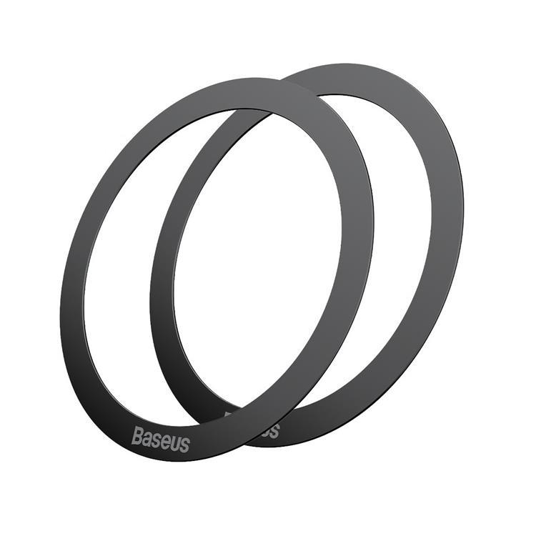 Baseus Halo MagSafe Magnetic Ring 2 Pcs - Svart | 264 | AlltMobil