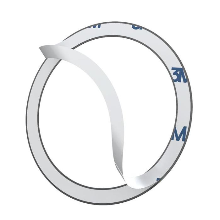 BASEUS - Baseus Halo MagSafe Magnetic Ring 2 Pcs - Svart