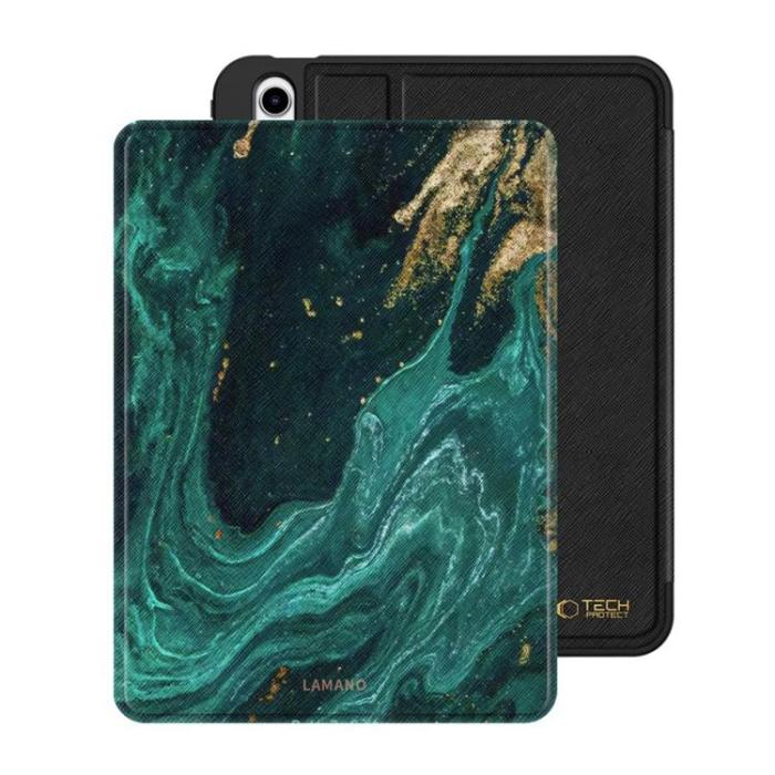 Tech-Protect - Tech-Protect iPad 10.9” (2022)/ 11” (2025) Skal Lamano - Verde Aura
