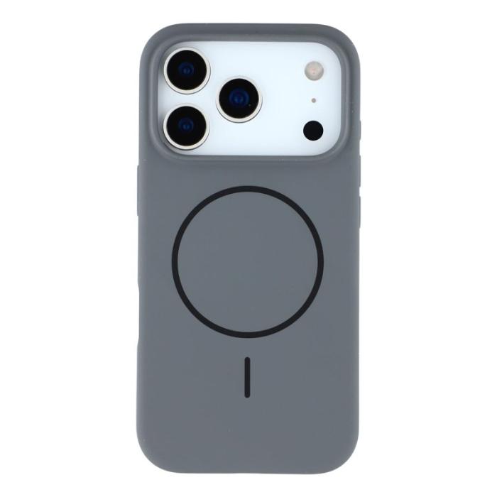 X-Level - X-LEVEL Mobilskal till iPhone 17 Pro MagSafe Flytande Silikon Svart