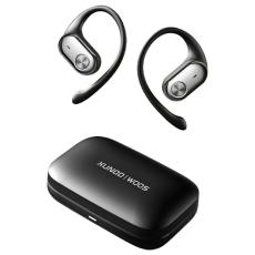 XUNDD - XUNDD W005 &Ouml;ronh&ouml;rlurar Bluetooth 5.4 med &ouml;ronkrokar - Svart