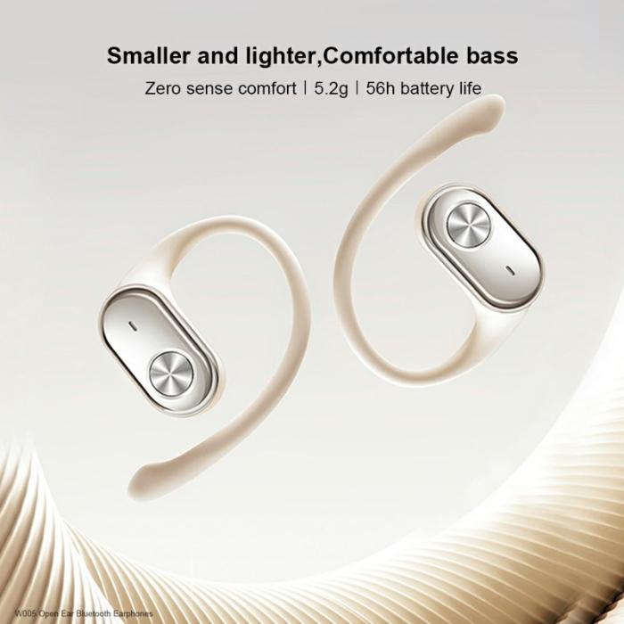 XUNDD - XUNDD W005 Öronhörlurar Bluetooth 5.4 med öronkrokar - Svart