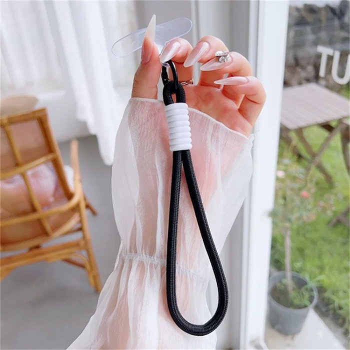 A-One Brand - iPhone 15 Plus Mobilskal MagSafe Lens Kickstand med Handrem