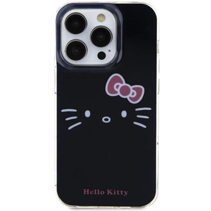 Hello Kitty - Hello Kitty iPhone 15 Pro Mobilskal IML Kitty Face - Svart