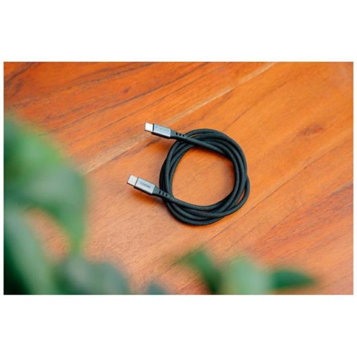 Verbatim - Verbatim USB-C till USB-C 100W Kabel 1.2m Sync & Charge 31846 - Svart