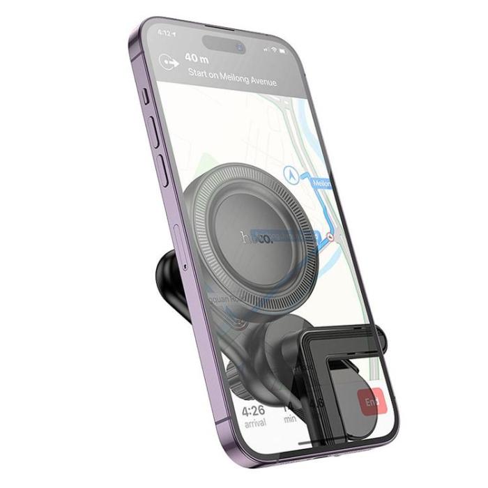 Hoco - Hoco Magnetisk Bilhållare till Instrumentpanel H57 - Svart