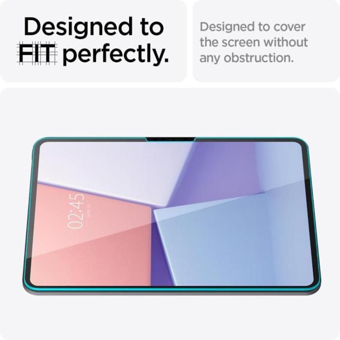 Spigen - Spigen iPad Pro 11 (2024) Härdat Glas Skärmskydd GLAS.TR 