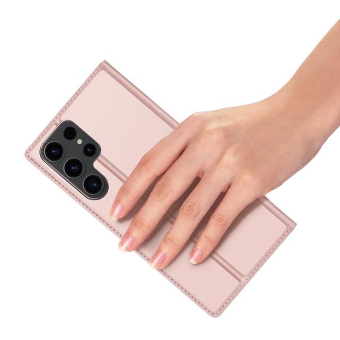 Dux Ducis - Dux Ducis Galaxy S24 Ultra Plånboksfodral Skin Pro med Flap - Rosa