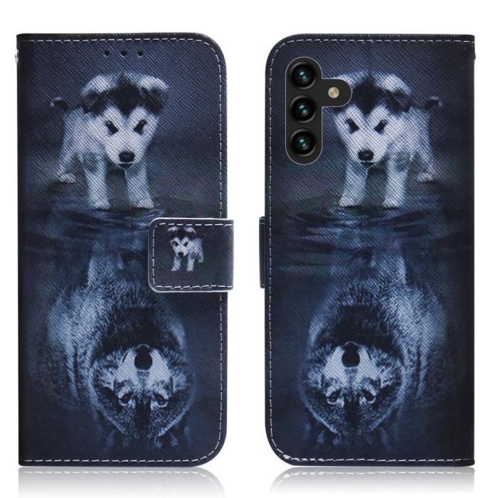 OEM - Galaxy A13 5G Fodral - Dog and Wolf