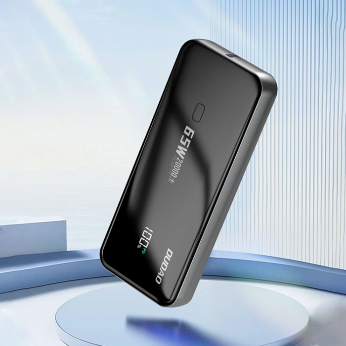 Dudao - Dudao Powerbank K65 20000mAh 65W - Svart