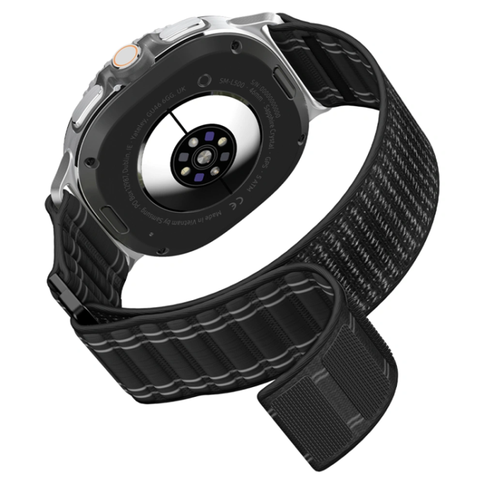 Spigen - Spigen Galaxy Watch 8/8 Classic (40/44/46mm) Armband WBF1 - Svart
