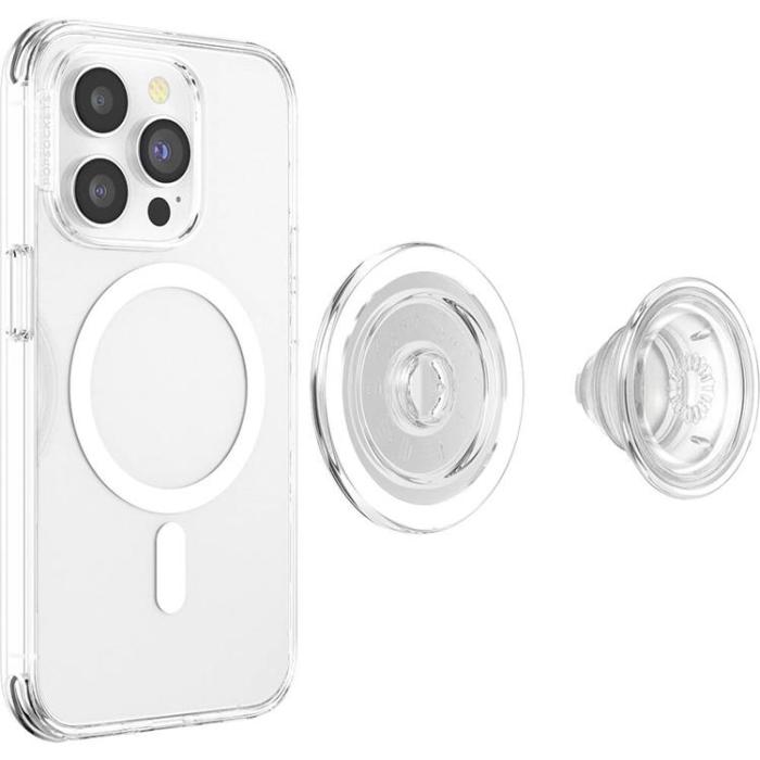 PopSockets - POPSOCKETS PopGrip för Magsafe - Clear