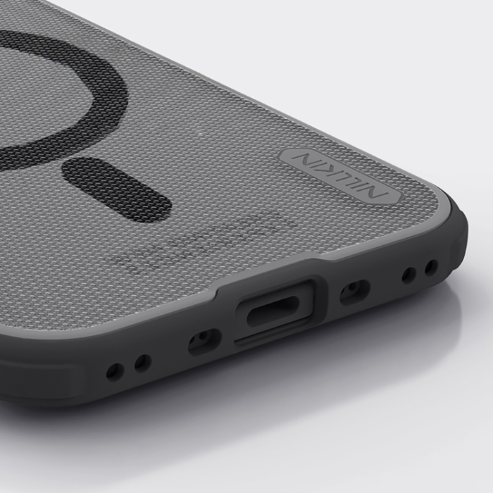 Nillkin - Nillkin iPhone Air Mobilskal MagSafe Super Frosted Shield Pro - Svart