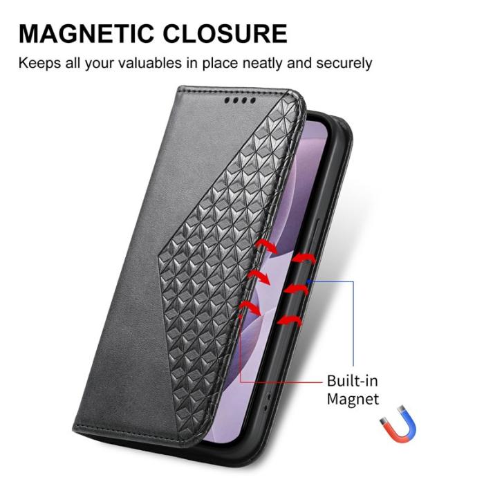OEM - Samsung Galaxy S26 Fodral Konstläder Plånboksfodral - Svart