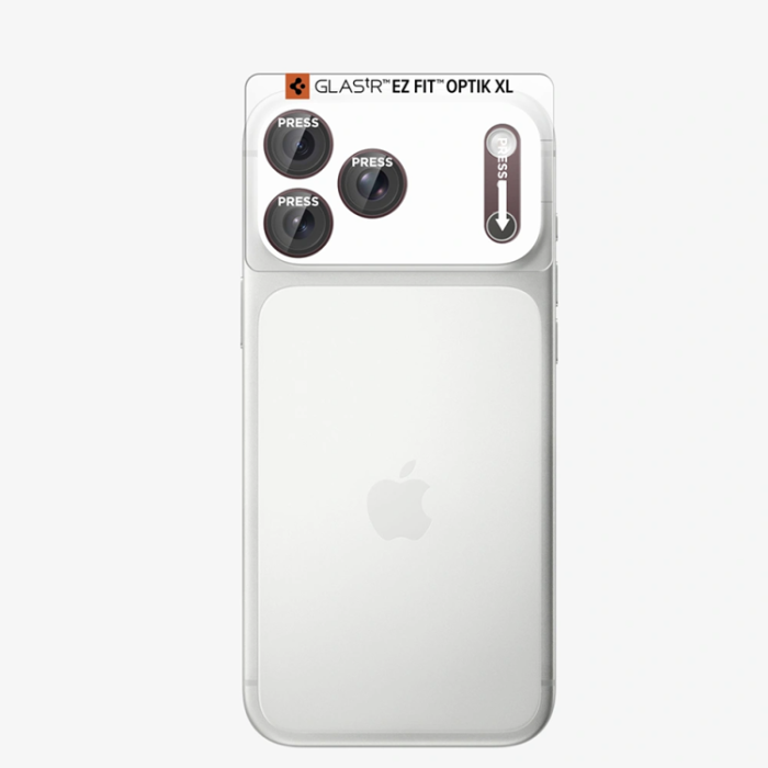 Spigen - Spigen Härdat Glas Kameralinsskydd För iPhone 18 Pro Max EZ Fit Optik Pro XL