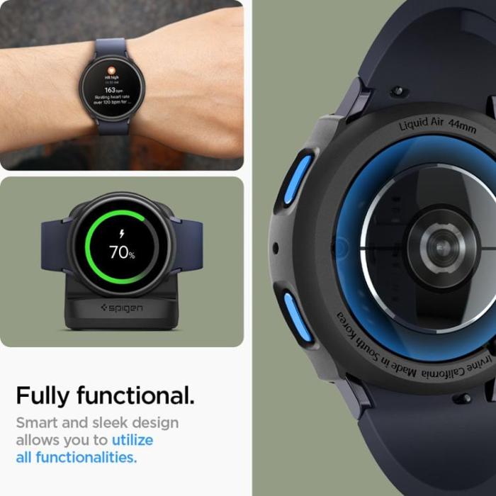 UTGATT - Spigen Galaxy Watch 7 (44mm) Skal Liquid Air - Svart