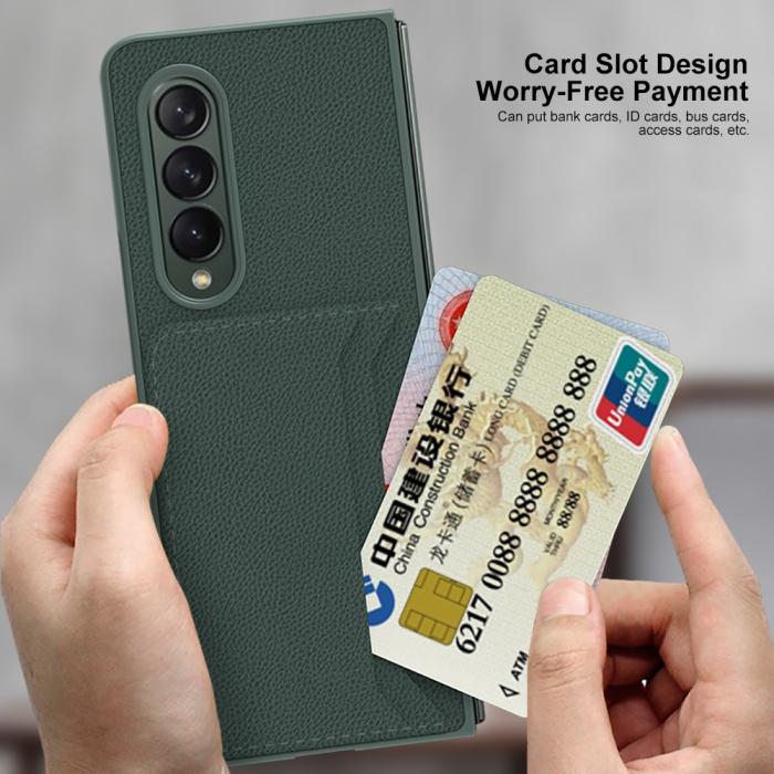 GKK - GKK Korthållare Skal Samsung Galaxy Z Fold 3 - Grön