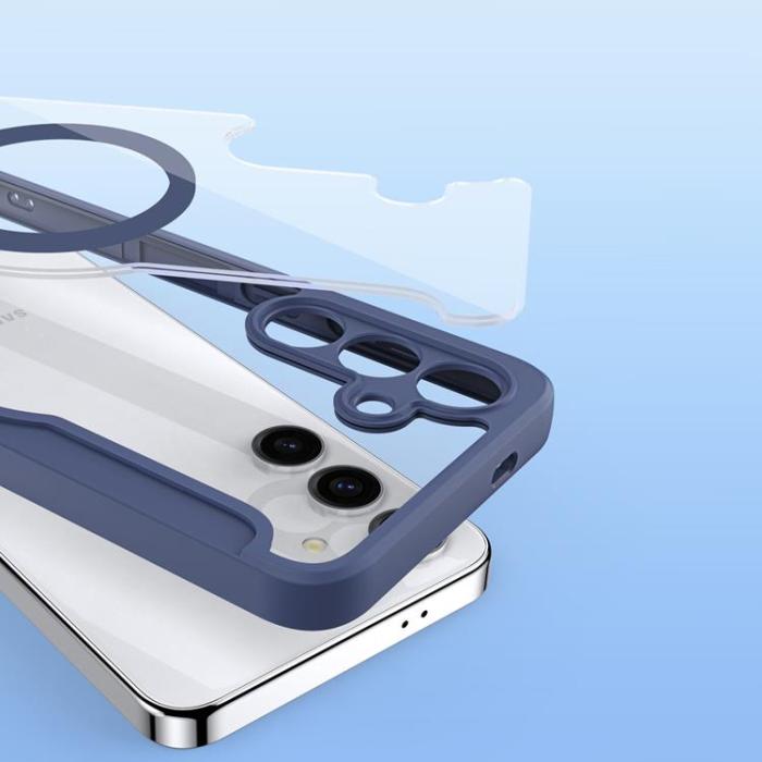 Dux Ducis - Dux Ducis Galaxy S24 Plånboksfodral Magsfae Skin X Pro - Blå