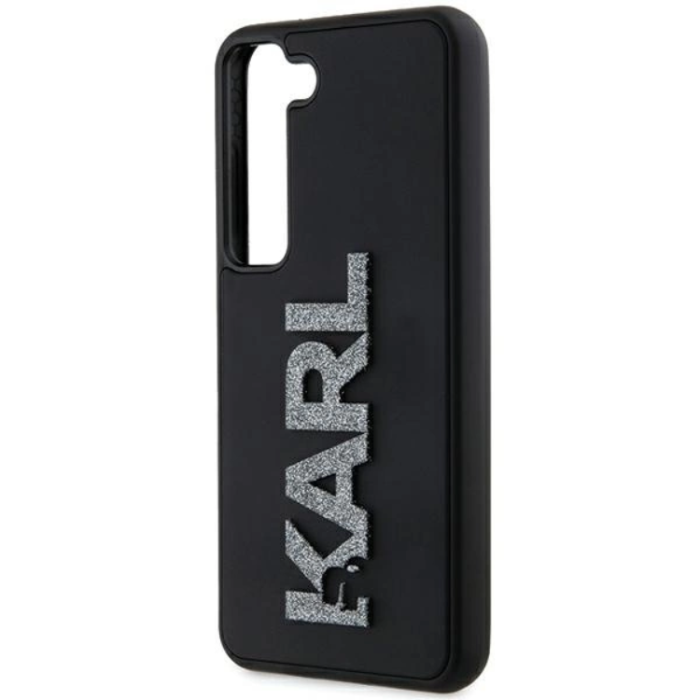 KARL LAGERFELD - Karl Lagerfeld Galaxy S23 Mobilskal 3D Rubber Glitter Logo