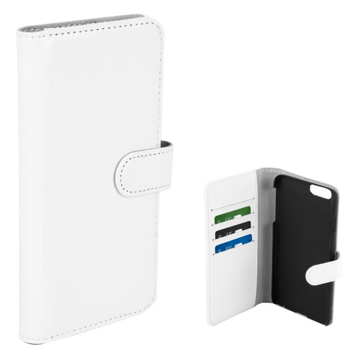 UTGATT5 - Champion Wallet Case PU iPhone 7 Plus/8 Plus - Vit