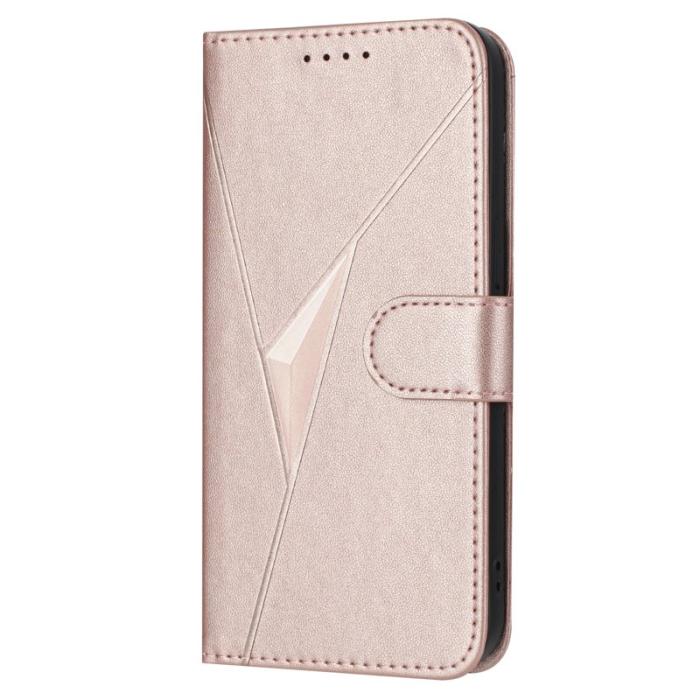 OEM - Triangle Mobilskal till Samsung Galaxy S26 Ultra KonstLäder - Roséguld